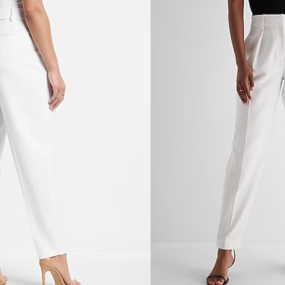 stylist super high waisted pleated pants - Picture 3 of 4